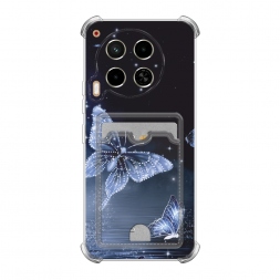 Карман Кристальные бабочки на Tecno Camon 30 4G