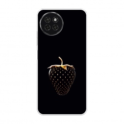 Силиконовый чехол Black strawberry на Itel S23