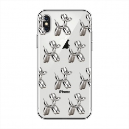 Силиконовый чехол balloon dogs 3 на iPhone XS Max (10S Max)