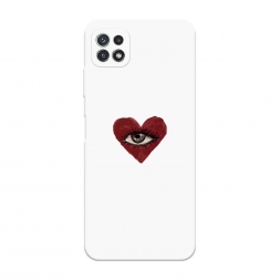 Soft touch ����� heart eye 2 �� Samsung Galaxy A22s 5G