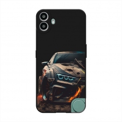 Матовый силиконовый чехол На износ 2 на CMF Phone 1
