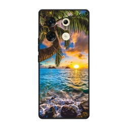 Матовый силиконовый чехол Восход 5 на Infinix Zero 30 5G