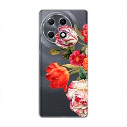 Силиконовый чехол Весенний букет на Tecno Camon 30S