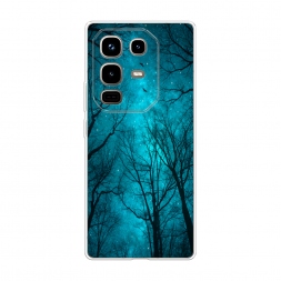 Силиконовый чехол Сказочный лес на Infinix Note 50 pro