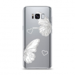 ����������� ����� white butterflies 2 �� Samsung Galaxy S8