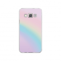Силиконовый чехол Нежная радуга на Samsung Galaxy A3