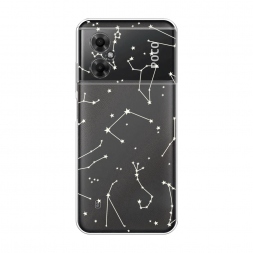 Силиконовый чехол Созвездия на Xiaomi Poco M4 5G
