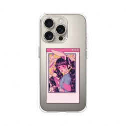 Силиконовый чехол Anime window на iPhone 16 Pro