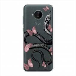 ����������� ����� Snake and butterflies 3 �� Nokia C30