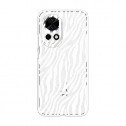 Силиконовый чехол Зебра на Huawei Nova 13