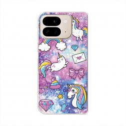 ����������� ����� Rainbow doodles �� Google Pixel 10 Pro Fold