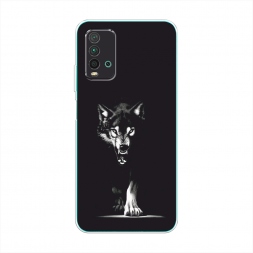 Силиконовый чехол Волк выходит из ночи на Xiaomi Redmi 9T