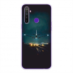 Силиконовый чехол Ночной рейс на Realme 5