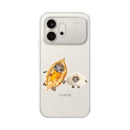 Силиконовый чехол Грузинские котята на Honor 600