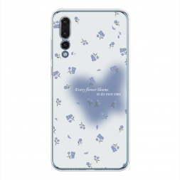 ����������� ����� Blooms in time blue �� Huawei P20 Pro