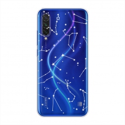 Силиконовый чехол Созвездия на Xiaomi Mi A3