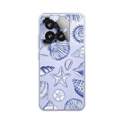 Силиконовый чехол Морской паттерн на Xiaomi 15