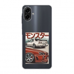Силиконовый чехол Monster car на Samsung Galaxy A07