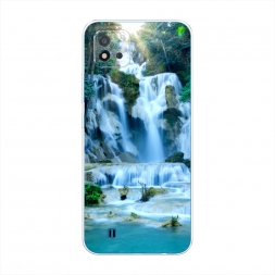 Силиконовый чехол Водопад 8 на Realme C20