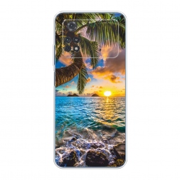 Силиконовый чехол Восход 5 на Xiaomi Poco M4 Pro 4G