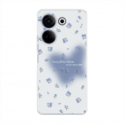 ����������� ����� Blooms in time blue �� Tecno Camon 20