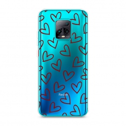 ����������� ����� Little hearts doodles 2 �� Xiaomi Redmi 10X Pro 5G
