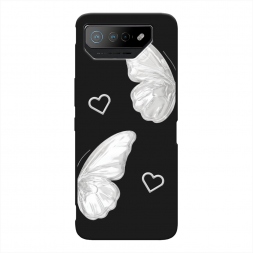 ����������� ����� white butterflies 2 �� Asus ROG Phone 7