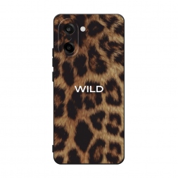 Матовый силиконовый чехол Wild на леопарде на OnePlus Nord CE 5
