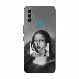 ������� ����������� ����� Mona Lisa sucking lollipop �� Tecno Spark 7