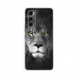 Силиконовый чехол Львиный взор на Vivo V20 SE
