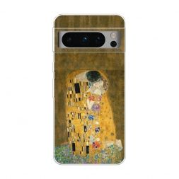 Силиконовый чехол Поцелуй Гюстава Климта на Google Pixel 8 Pro