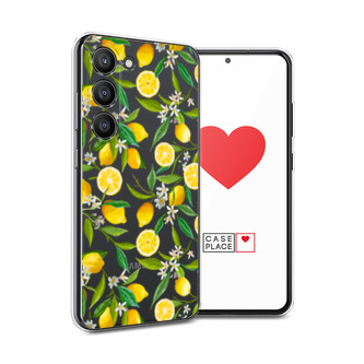 Силиконовый чехол Сочные лимоны на Samsung Galaxy S23 5G