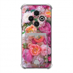 Сочные пионы на Tecno Spark 30C