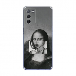 ����������� ����� Mona Lisa sucking lollipop �� Oppo A55 5G