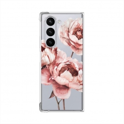 Силиконовый чехол Акварельные бутоны на Samsung Galaxy Z Fold 6