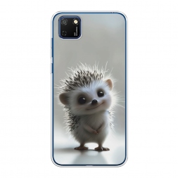 Силиконовый чехол Милый ежонок на Huawei Y5p