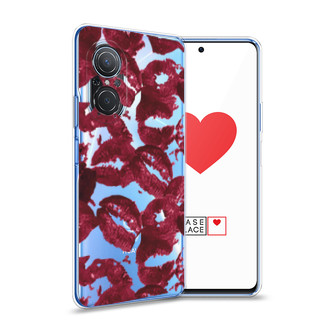 Силиконовый чехол Помада паттерн 2 на Huawei Nova 9 SE