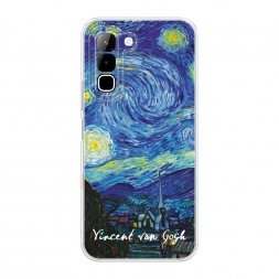 Силиконовый чехол De sterrennacht Vincent van Gogh на Infinix Hot 70