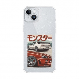 Блестящий Monster car на iPhone 14