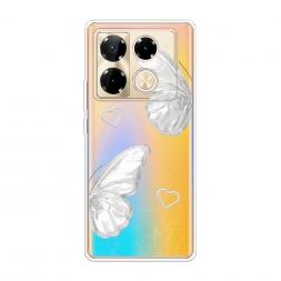 ����������� ����� white butterflies 2 �� Infinix Note 40 Pro 4G