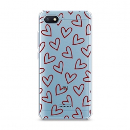 ����������� ����� Little hearts doodles 2 �� Xiaomi Redmi 6A