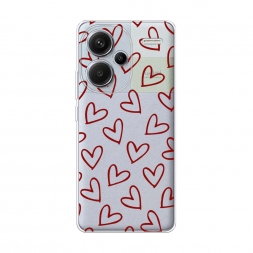 ����������� ����� Little hearts doodles 2 �� Xiaomi Redmi Note 13 Pro Plus