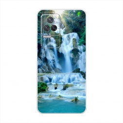 Силиконовый чехол Водопад 8 на Xiaomi Redmi K50