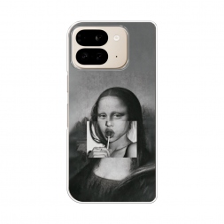 ����������� ����� Mona Lisa sucking lollipop �� Google Pixel 10 Pro Fold