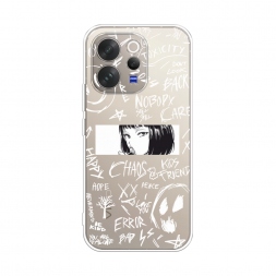����������� ����� Manga graffiti white �� Vivo V70 5G