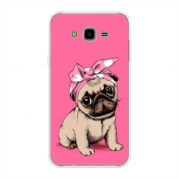 ����������� ����� Dog Pin-Up �� Samsung Galaxy J7 Neo