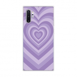 ����������� ����� Violet heart latte �� Samsung Galaxy Note 10 Plus