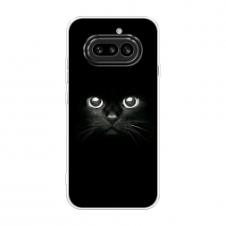 Силиконовый чехол Взгляд черной кошки на Nothing Phone 4a