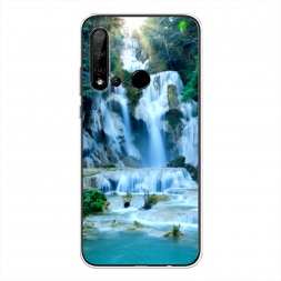 Силиконовый чехол Водопад 8 на Huawei P20 lite 2019