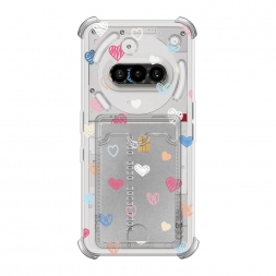 Карман Нежные сердечки рисунок на Nothing Phone 3a